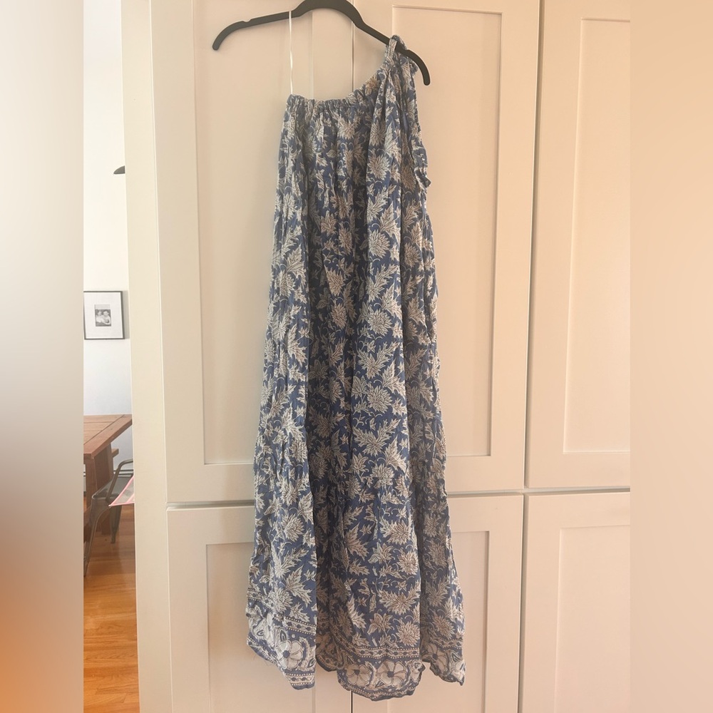 One shoulder maxi dress